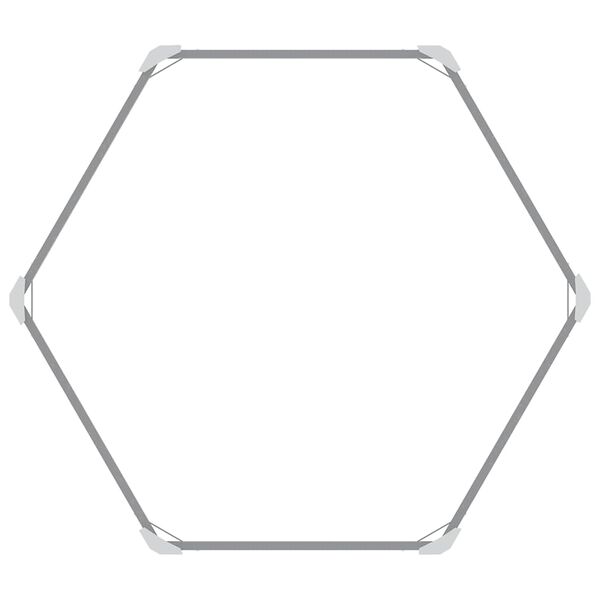 vidaXL Visoka greda iz pocinkanega jekla 129x129x77 cm zelene barve