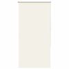 vidaXL Zatemnitvena rolo senčila umazano bela 75x175 cm, &scaron;irina blaga 70,7 cm, poliester