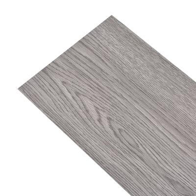 vidaXL Samolepilne PVC talne plošče 5,21 m² 2 mm temno sive barve