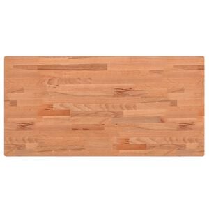 vidaXL Mizna plo&scaron;ča 80x40x1,5 cm pravokotna trdna bukovina