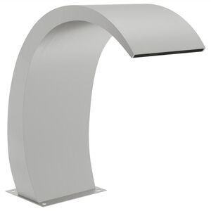 vidaXL Slap za bazen z LED lučkami 22x60x70 cm nerjaveče jeklo 304