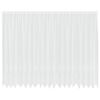 vidaXL Čipkasta Zavesa z zavesami Bela 200 x 500 cm Poliester