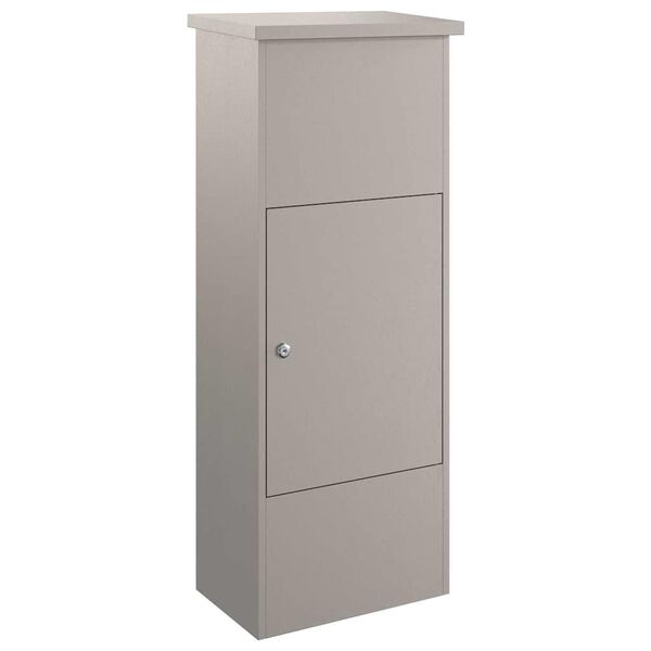 vidaXL &Scaron;katla za dostavo s shranjevanjem Rjav 44,5 x 29 x 110,5 cm