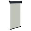 vidaXL Balkonska stranska tenda 100x250 cm siva