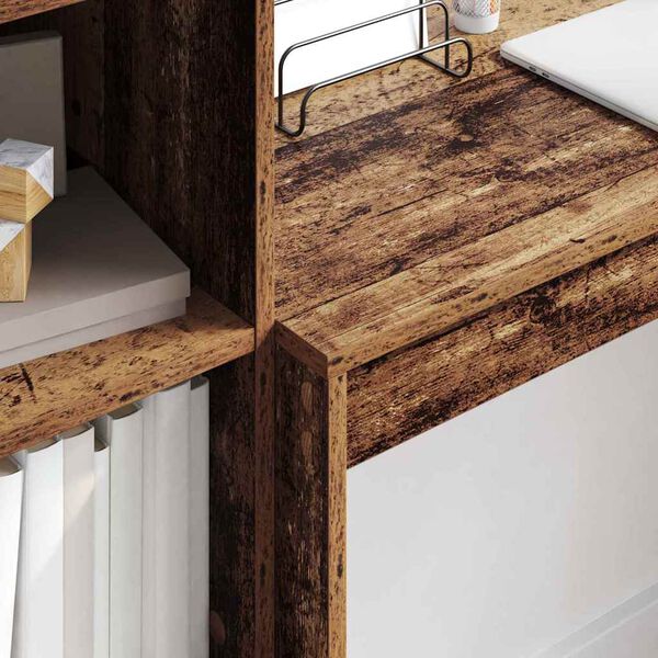 vidaXL Miza s predalom 2 pcs Star les