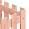 vidaXL Vrtno korito z ograjico 40x40x40 cm trden les douglas
