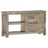 vidaXL TV omarica 100x30x55 cm trden mangov les