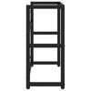 vidaXL Kopalni&scaron;ki regal črn 79x38x83 cm železo