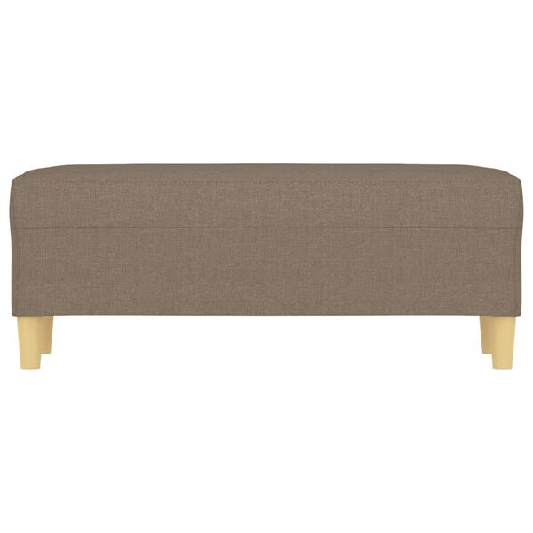 vidaXL Klop taupe 100x35x41 cm blago