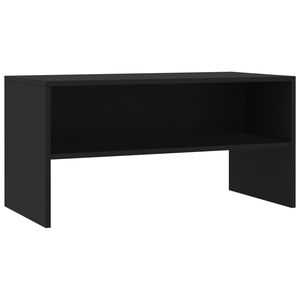 vidaXL TV omarica črna 80x40x40 cm iverna plo&scaron;ča