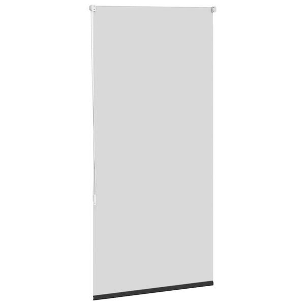 vidaXL Rolo zatemnjena črna 65x175 cm tkanina &scaron;irina 60,7 cm poliester