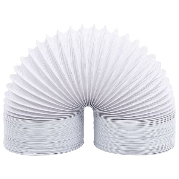 vidaXL Izpušna cev PVC 6 m 15 cm