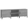 vidaXL TV omarica siva sonoma 150x30x50 cm inženirski les