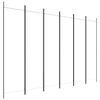 vidaXL Paravan 6-delni bel 300x200 cm blago