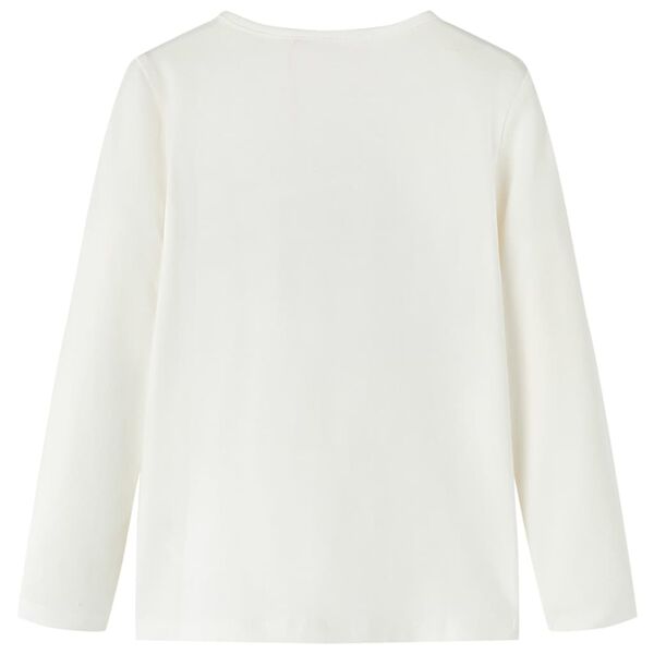 Otro&scaron;ka majica z dolgimi rokavi bež 104