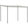 vidaXL Paviljon bel 3x3 m 180 g/m&sup2; blago in jeklo