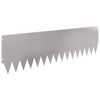 vidaXL Robovi trave 20 pcs 103 x 30 cm Jeklo Srebrna