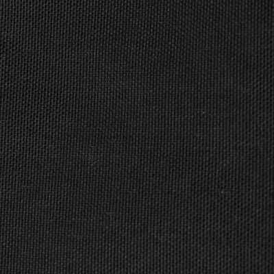 vidaXL Senčno jadro oksford blago pravokotno 2,5x4,5 m črno