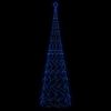 vidaXL Novoletna jelka stožec 3000 modrih LED lučk 230x800 cm