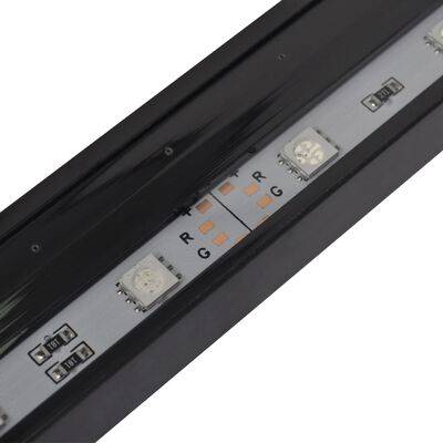 vidaXL LED Akvarijska svetilka z mehurčki RGB 56,5 cm