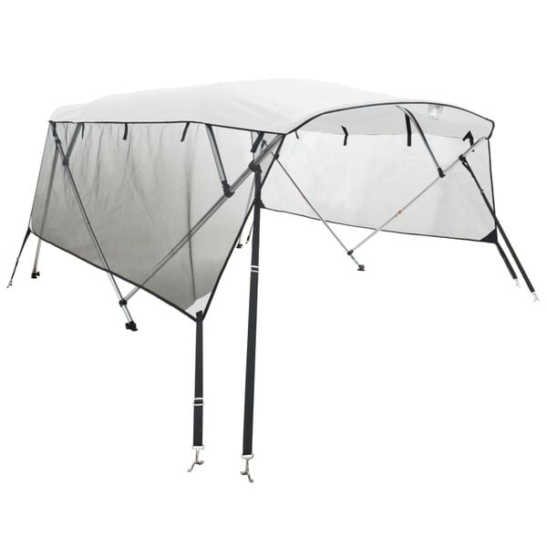 vidaXL Bimini tenda s 4 loki in stranicami 243x(170-182)x137 cm