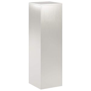 vidaXL Stojalo za rastline Srebrna 30 x 30 x 100 cm Jeklo