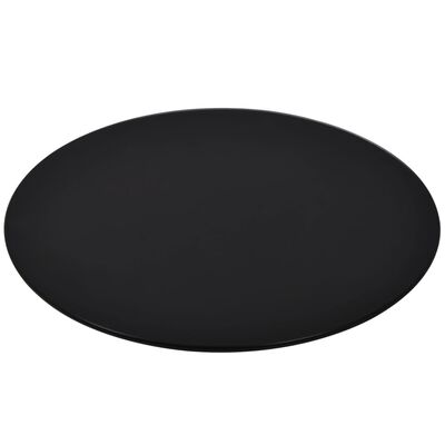 vidaXL Površina za mizo iz kaljenega stekla okrogle oblike 700 mm