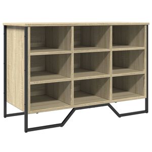 vidaXL Omarica za čevlje sonoma hrast 90x38x61,5 cm inženirski les