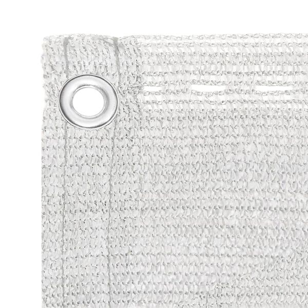 vidaXL Balkonsko platno belo 90x300 cm HDPE