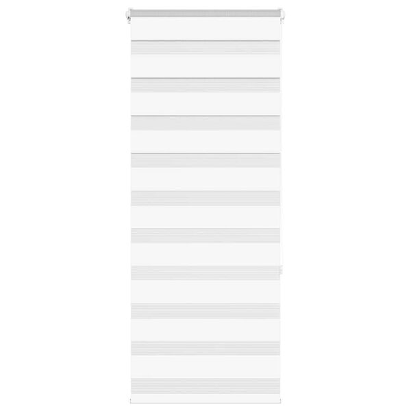 vidaXL Zebra senčilo bela 65x150 cm tkanina širina 60,9cm poliester