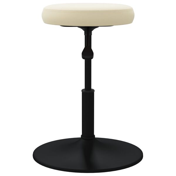 vidaXL Jedilni stoli 4 kosi krem žamet