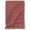 vidaXL Odeja iz bombaža 125x150 cm bordo