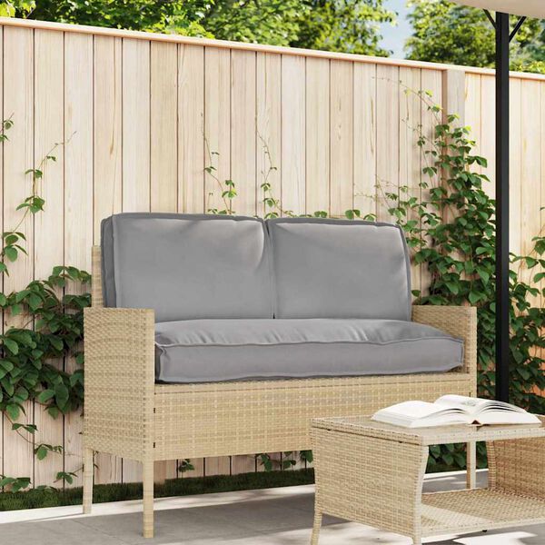 vidaXL Set blazin 3 pcs Siva Oxford tkanina