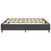 vidaXL Posteljni okvir boxspring sivo blago 200x200 cm
