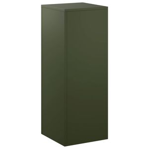 vidaXL Stojalo za rastline Olivno zelena 30 x 30 x 80 cm