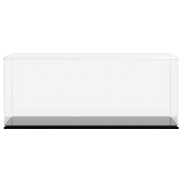 vidaXL Razstavna škatla prozorna 34x16x14 cm akril