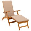 vidaXL Zložljiv in nagibni ležalnik 55 x 146 x 91 cm