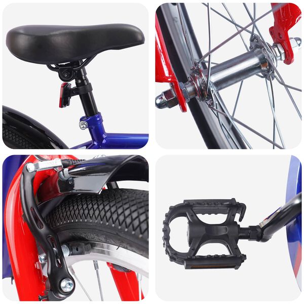 vidaXL Otro&scaron;ko Kolo 18 Palcev za 5-7 let Temno modra