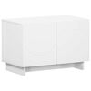 vidaXL TV stojalo 60 x 34.5 x 40 cm Bela Konstruiran les