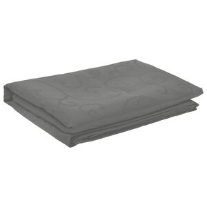vidaXL Klobučevina za mizo Kvadrat Svetlo siva 90 x 90 cm