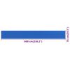 vidaXL Balkonsko platno modro 75x600 cm HDPE