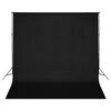 VidaXL Komplet za foto studio z lučmi, ozadjem in reflektorjem