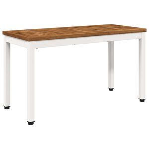 vidaXL Vrtna klop 80,5 x 35 x 45 cm Masiven les akacije Pravokotna