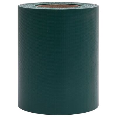 vidaXL Vrtno platno PVC 35x0,19 m mat zeleno