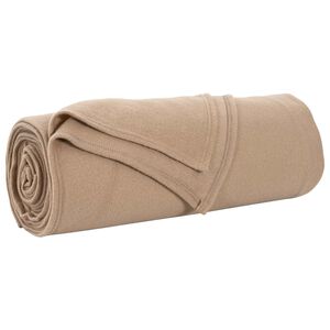 vidaXL Odeja Kamel 280 x 210 cm 0.8 kg Flis