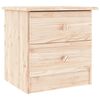 vidaXL Nočna omarica ALTA 41x35x41 cm trdna borovina