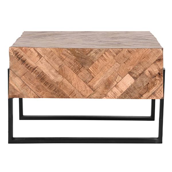 LABEL51 Klubska mizica Float 90x60x40cm lesena/črna