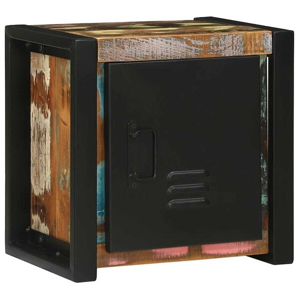 vidaXL Kopalniški predalnik Rjava 40 x 30 x 40 cm Trden predelan les