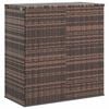 vidaXL Vrtna &scaron;katla za blazine PE ratan 100x49x103,5 cm rjava