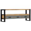 vidaXL TV omarica 130x30x50 cm trden mangov les
